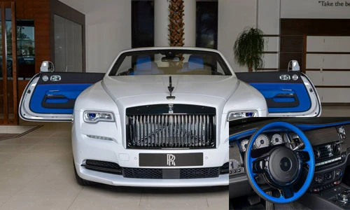 Ngắm siêu xe sang Rolls-Royce Dawn "màu độc" ở Abu Dhabi