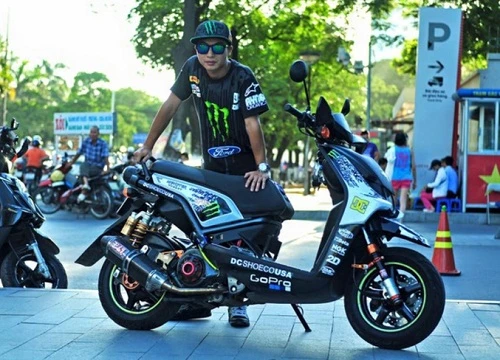 Dàn xe ga Yamaha BWS độ trăm triệu của giới trẻ Việt