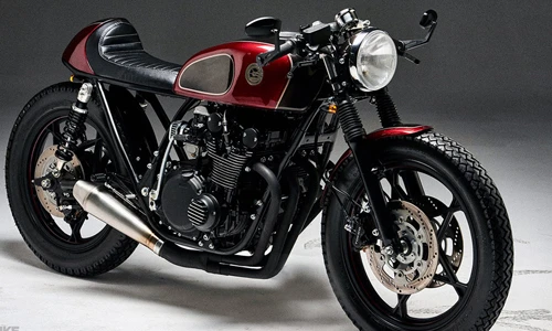 Chiêm ngưỡng môtô Suzuki GS550 độ cực ấn tượng