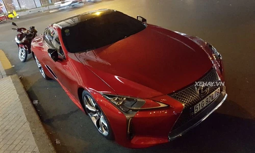 Sững sờ vẻ đẹp Lexus LC 500 - “của hiếm” tại Việt Nam
