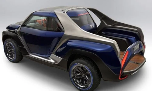 Lộ diện xe bán tải Yamaha Cross Hub Concept thiết kế lạ