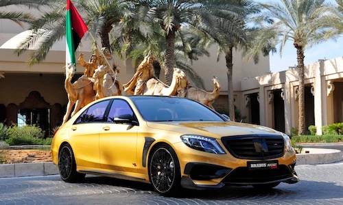 Mercedes S65 AMG Brabus 900 "phiên bản vàng" cho đại gia