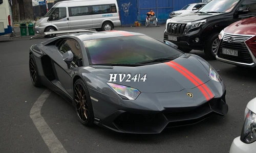 Lamborghini Aventador độ bodykit "hàng độc" của công tử Bạc Liêu
