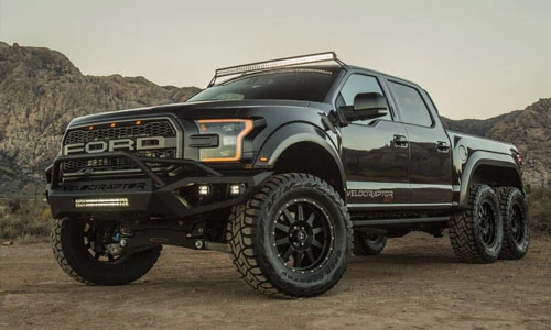 Hennessey biến Ford F-150 Raptor thành "quái vật" 06 bánh 