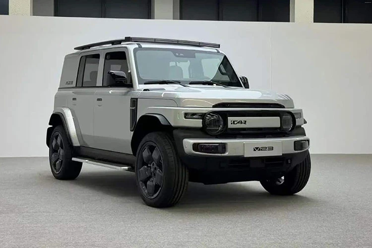 Chery iCar V23 điện siêu rẻ đẹp như Land Rover, chỉ 325 triệu