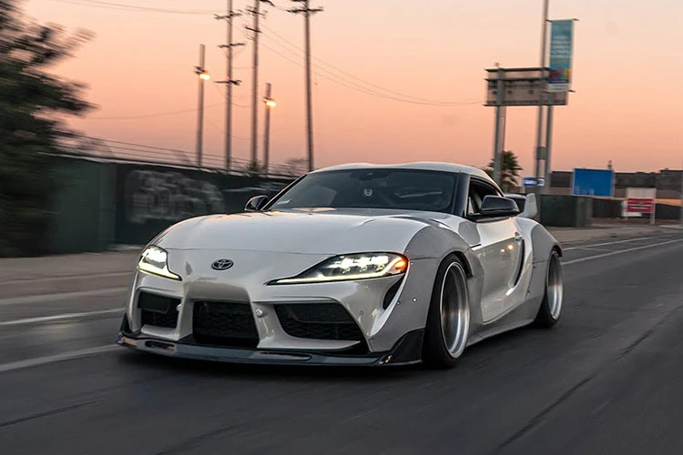 Toyota GR Supra "cực ngầu" với gói độ thân rộng hơn 8.000 USD