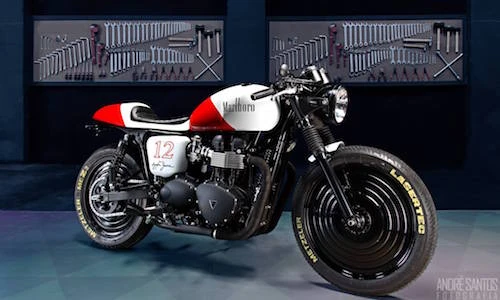 Xế độ Triumph Bonneville tưởng nhớ “ông hoàng F1“