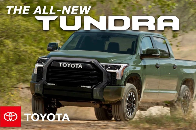 Toyota Tundra 2022 mới lộ diện hàng loạt trang bị hấp dẫn