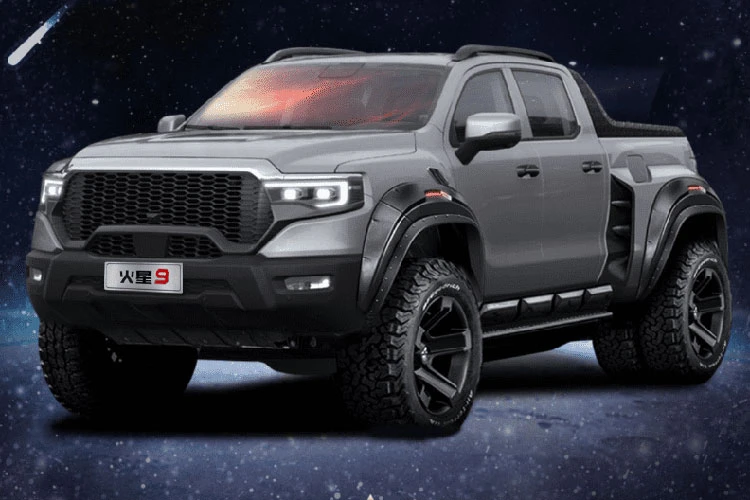 Foton Mars 9 của Trung Quốc lại "mượn" đầu xe bán tải RAM 1500