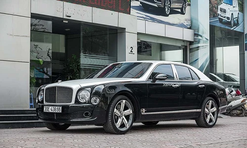 Cận cảnh Bentley Mulsanne Speed hơn 15 tỷ ở Hà Nội