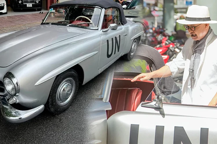 Mercedes-Benz 190 SL của vua cà phê Việt có giá 9,2 tỷ