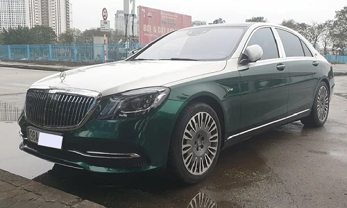 Dân chơi Bắc Giang độ Mercedes-Benz S-Class lên siêu sang Maybach