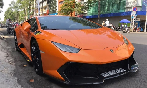 Siêu xe Lamborghini Huracan độc nhất Việt Nam tại Sài Gòn