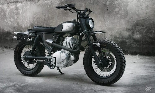 Suzuki GN250 Scrambler "hàng độc" của 9X Việt lên báo Tây