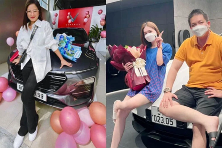 Đoàn Di Băng mua xe sang Mercedes-Benz EQS gần 6 tỷ cho vú em