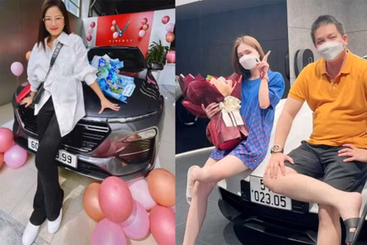 Đoàn Di Băng mua xe sang Mercedes-Benz EQS gần 6 tỷ cho vú em