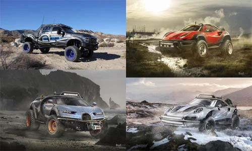 Những siêu xe "biến hình" chiến binh off-road hạng nặng