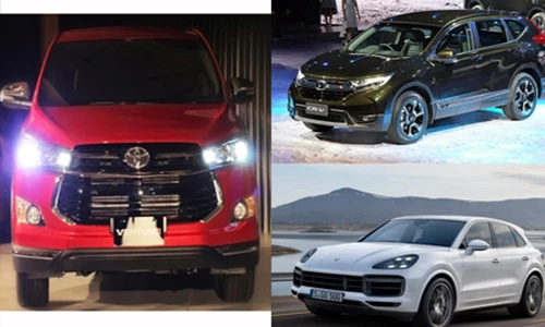 Loạt xe ôtô mới ra mắt thị trường Việt tháng 11/2017