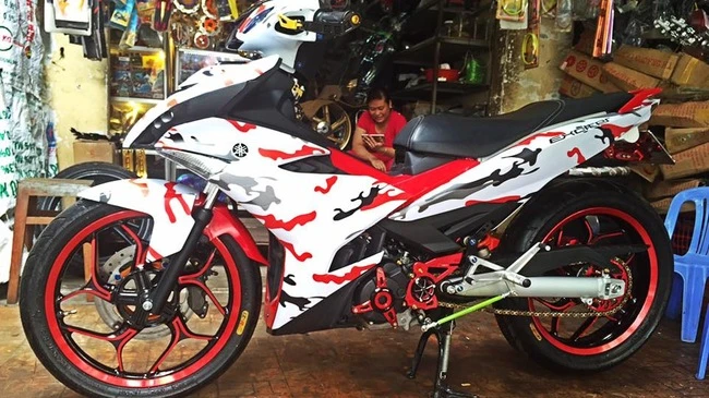 Yamaha Exciter 150 phong cách camo “hàng độc” tại VN