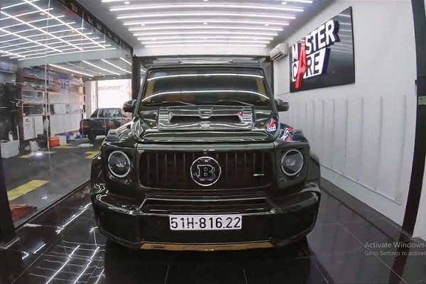 Đại gia Sài Gòn chi hàng trăm triệu độ ghế ngồi Mercedes-AMG G63
