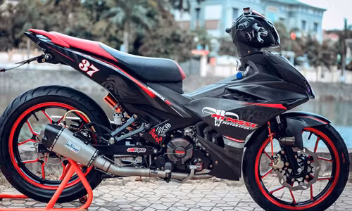 Dân chơi xứ Nghệ "độ khủng” Yamaha Exciter 150