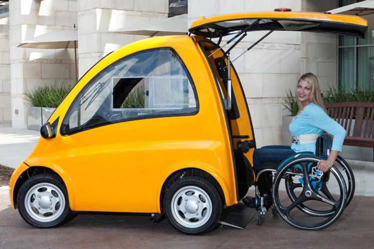 Kenguru – xe ôtô cho người khuyết tật chỉ có một cửa duy nhất