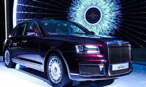 Xe sang Aurus của Tổng thống Putin vừa bán đã "cháy hàng" 