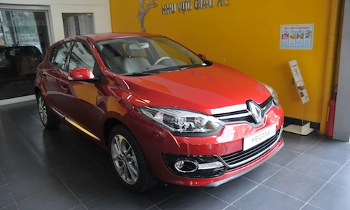 Ngắm trước Renault Megane sẽ góp mặt VIMS 2015