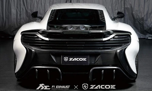 Fi Exhaust nâng cấp ống xả cho siêu xe McLaren 650S 