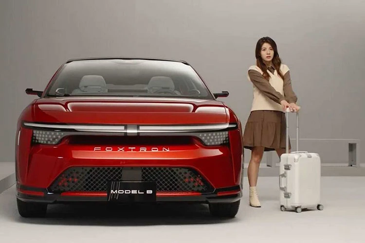 Foxtron Model B - xe ôtô điện của nhà sản xuất iPhone Foxconn lộ diện