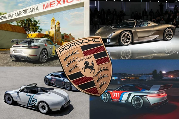 Porsche kết thúc năm 2023 với loạt siêu phẩm kỷ niệm 75 năm 