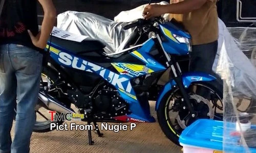 Suzuki Raider 2016 "lộ hàng" trước ngày ra mắt