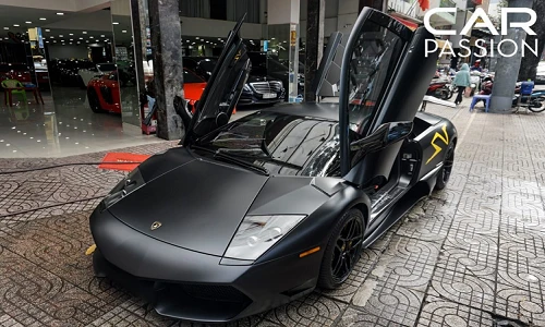 Ngắm “bò già” Lamborghini Murcielago SV tiền tỷ ở Sài Gòn