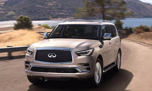 Lộ "ảnh nóng" SUV hạng sang cỡ lớn Infiniti QX80 2018