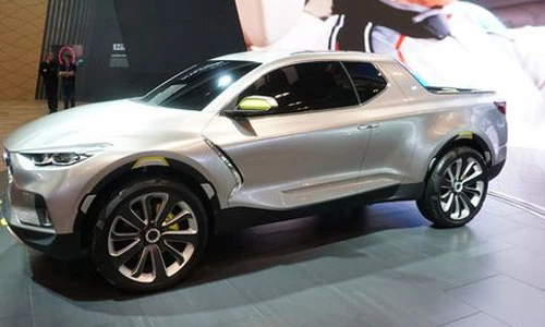 Huyndai "nhá hàng" bán tải Santa Cruz cạnh tranh Ford Ranger