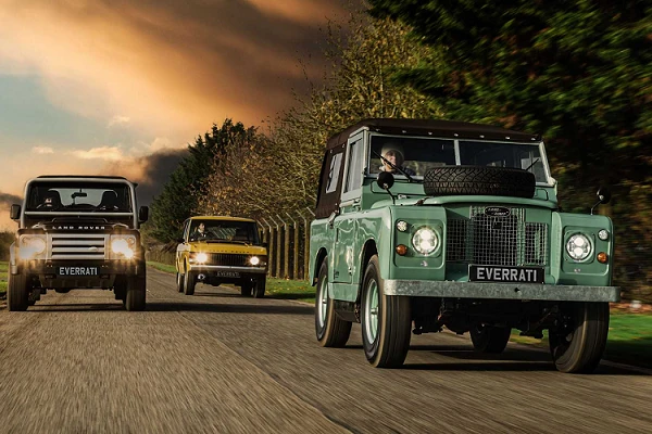 Range Rover Classic và Defender bản điện hoá cực ngầu từ Everrati