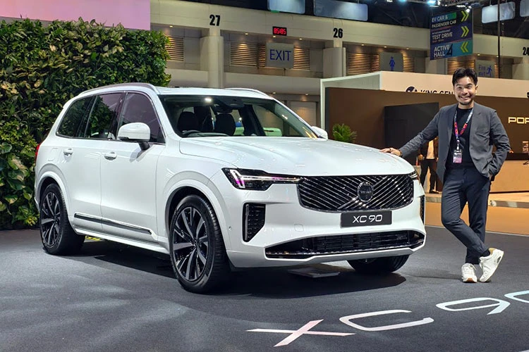 Tận thấy Volvo XC90 2025 vừa chính thức ra mắt Đông Nam Á
