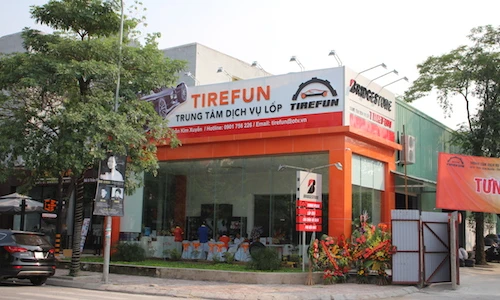 “Ghé thăm” trung tâm lốp Tirefun vừa xuất hiện tại Hà Nội