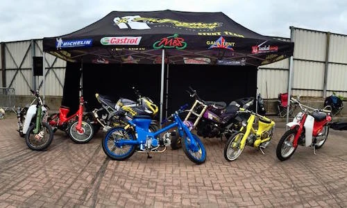 Lác mắt trước dàn "xế nổ" Honda Super Cub siêu khủng