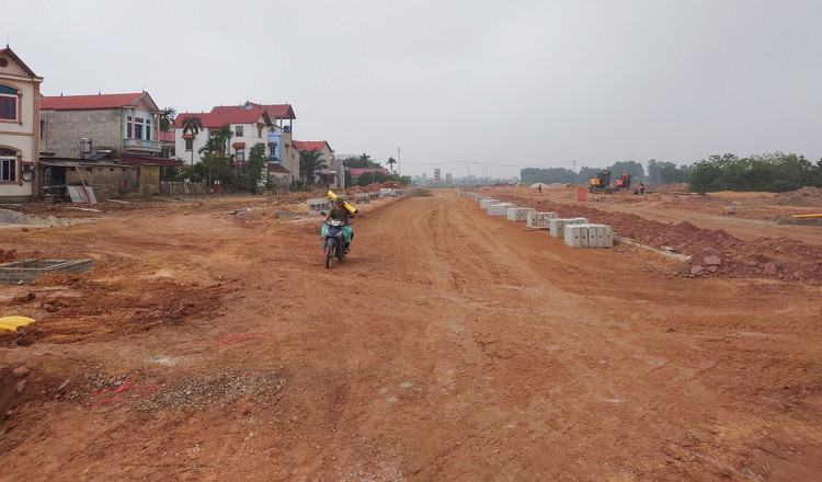 Công trường dự án khu đô thị số 4 ghi nhận giữa tháng 4/2025. (Ảnh: Reatimes). 124.jpg