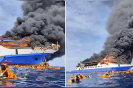 Toàn cảnh vụ cháy phà chở hàng trăm người ở Indonesia