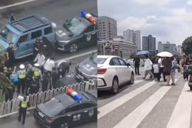 Tai nạn giao thông nghiêm trọng ở Trung Quốc, 11 người thương vong