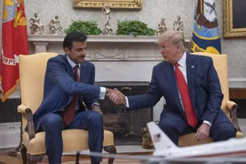 Nội dung cuộc điện đàm giữa Quốc vương Qatar và Tổng thống Trump