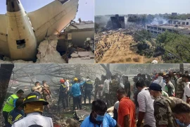 Thương vong mới nhất vụ rơi máy bay ở Ấn Độ