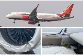 Máy bay Air India nổ 3 lốp khi hạ cánh