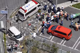 Tai nạn giao thông nghiêm trọng ở Nhật, 9 trẻ mẫu giáo bị thương