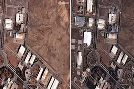 Ảnh vệ tinh cơ sở hạt nhân của Iran bị thiệt hại