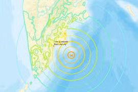 Động đất 8,8 độ Richter ngoài khơi Nga, nhiều nước cảnh báo sóng thần
