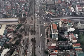 Cận cảnh hầm chui Kim Đồng - Giải Phóng trước ngày thông xe