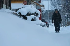 Hình ảnh tuyết rơi dày ở Nhật Bản, hàng chục người thiệt mạng